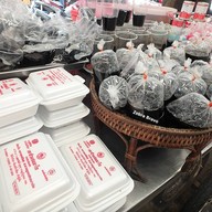 บรรยากาศ เฉาก๊วยสดอาโก ตลาดบางปะกอก