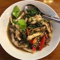 เมนูของร้าน ร้านอาหารคุ้นลิ้น