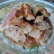 เมนูของร้าน โป๊ยก่ายย่างเกาหลี  บางไทร