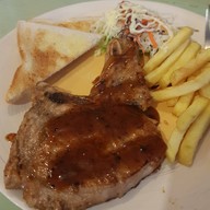 เมนูของร้าน สเต็กบางกอก เจ้าฟ้า