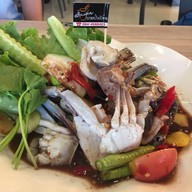 เมนูของร้าน ตำหลายบายป๋าเบิร์ด @ปลวกแดง ระยอง