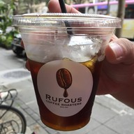 เมนูของร้าน Rufous coffee roasters
