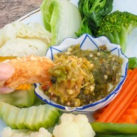 เมนูของร้าน ใส้อั่วป้าน้อง
