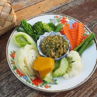 เมนูของร้าน ใส้อั่วป้าน้อง