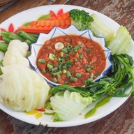 เมนูของร้าน ใส้อั่วป้าน้อง