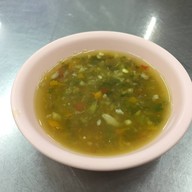 เมนูของร้าน ตั้งซุ่ยเฮงโภชนา (陳瑞興餐室） สะพานเหลือง