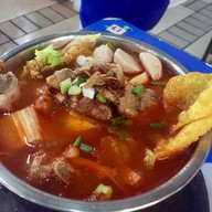 เมนูของร้าน สุกี้ทะเลเดือด เย็นตาโฟหม้อไฟ