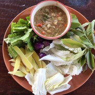เมนูของร้าน ครัวหลังสวน ตำ-ยำแซ่บ บ้านโป่ง