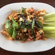 เมนูของร้าน ครัวหลังสวน ตำ-ยำแซ่บ บ้านโป่ง