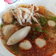 เมนูของร้าน เล้งลูกชิ้นปลา
