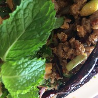 เมนูของร้าน ลาบเป็ดชัยนาท