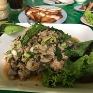 เมนูของร้าน ส.ลาบเป็ด