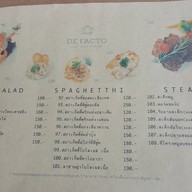 De Facto อาหารไทย กาแฟสด รังสิต คลอง3