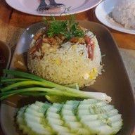 เมนูของร้าน บ่อกุ้งบ้านสวน บ้านมอญ เชียงใหม่