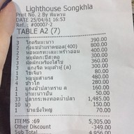Lighthouse Songkhla