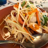 เมนูของร้าน ตำแซ่บ ตลาดบองมาร์เช่