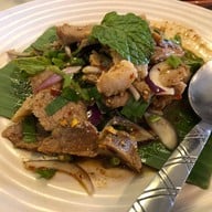 เมนูของร้าน ตำแซ่บ ตลาดบองมาร์เช่