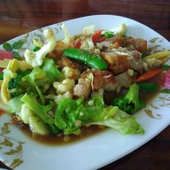 เมนูของร้าน เจ๊ติ๊ก