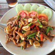 เมนูของร้าน ครัวป้าติ๋ม