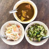 เมนูของร้าน ขนมจีนบ้านสวน@เขาปูน