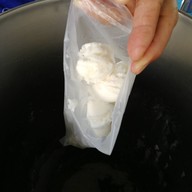 เมนูของร้าน ไอติมกะทิเจ้าเก่า