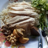 เมนูของร้าน ข้าวมันไก่-หมูอบ ไหหลำ (สะพานเขลางค์)