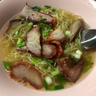 เมนูของร้าน ร้านบะหมี่นายก้า ตลาดพลู ตลาดพลู