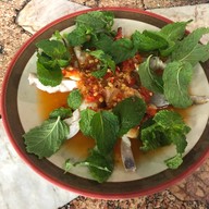 เมนูของร้าน อ้อมใหญ่ขาไก่ปูดอง