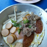 เมนูของร้าน ร้านไข่กะทะริมน่าน