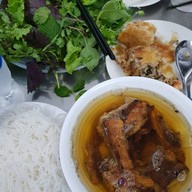 เมนูของร้าน Bun Cha Huong Lien (bun Cha Obama)