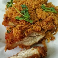 เมนูของร้าน ข้าวไก่ทอด