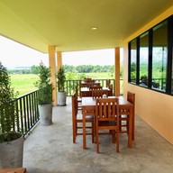 บรรยากาศ บ้านสีส้มส์