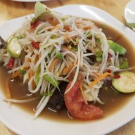 เมนูของร้าน ตำ แซ่บ นัว The Grove หทัยราษฎร์