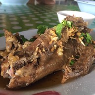 เมนูของร้าน ก๋วยเตี๋ยวเป็ดบางอ้อ นครนายก