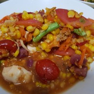เมนูของร้าน ส้มตำคุณกัญจณ์