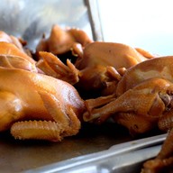 เมนูของร้าน ป้าติ๋มไก่ต้มน้ำปลา
