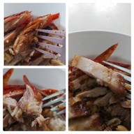 เมนูของร้าน เป็ดย่างเทพประสิทธิ์
