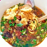 เมนูของร้าน ข้าวซอยน้ำคั่ว