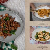 เมนู คั่วกลิ้ง+ผักสด ทองหล่อ