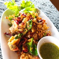 เมนูของร้าน แซ่บริมน้ำ