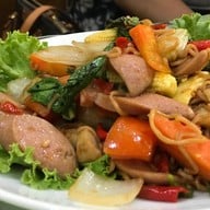 เมนูของร้าน ร้านไส้กรอกคุณวี