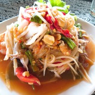 เมนูของร้าน แซ่บริมน้ำ