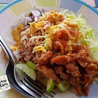 เมนูของร้าน ข้าวคลุกกะปิ ป้าเฉื่อย