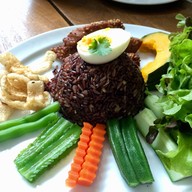 เมนูของร้าน สวนผัก โอ้กะจู๋ The Circle Ratchapruk