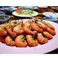 เมนูของร้าน นงลักษณ์กุ้งเผา