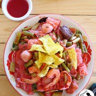 เมนูของร้าน เตี๋ยว ตำ หม้อ เลียบด่วนกาญจนา สุขสวัสดิ์ บางครุ