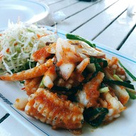 เมนูของร้าน ปะการังเรือนน้ำ บางแสน