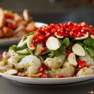 เมนูของร้าน ตังค์เต็มกุ้งย่าง จันทรเกษม