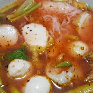 เมนูของร้าน จิตรลูกชิ้นปลาเยาวราช ถ.สามเสน