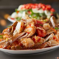 เมนูของร้าน ตังค์เต็มกุ้งย่าง จันทรเกษม